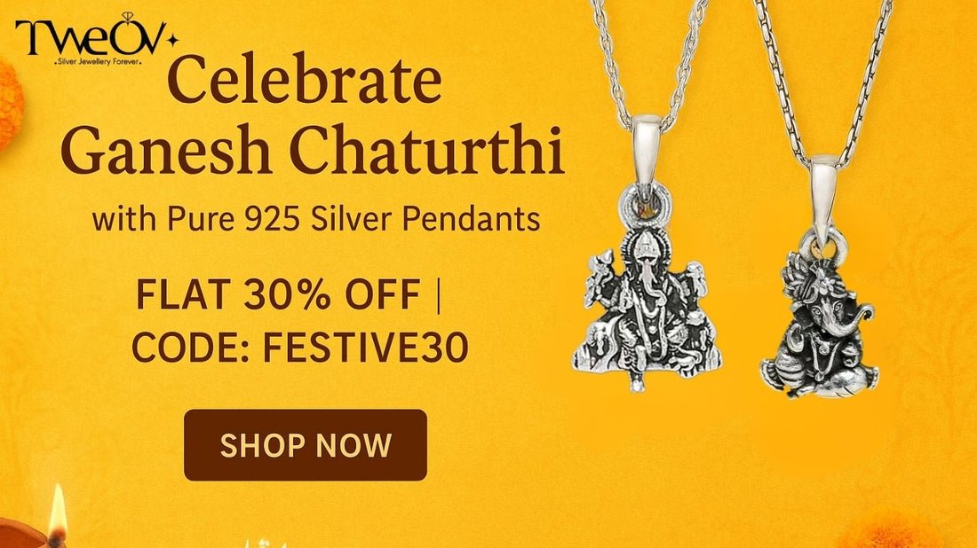 Lord Ganesha Silver Pendant