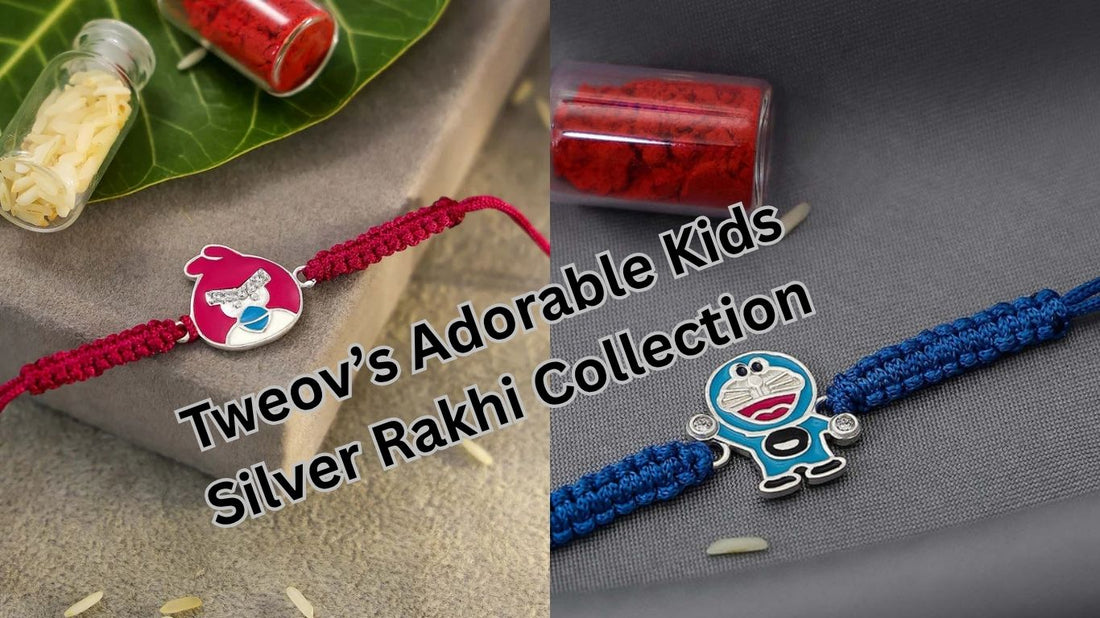 Celebrate Raksha Bandhan with Tweov’s Adorable Kids Silver Rakhi Collection
