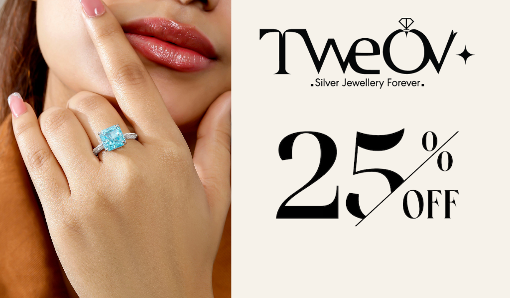 No Discounts Elsewhere? Tweov Freedom Sale is Live with 25% OFF on Silver Jewellery!