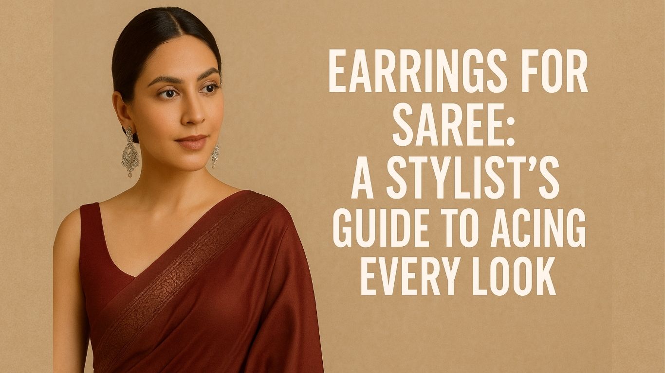 Earrings for Saree