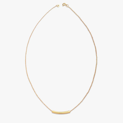 Pure 925 Silver Necklace - Elegant Gold Plated String Chain