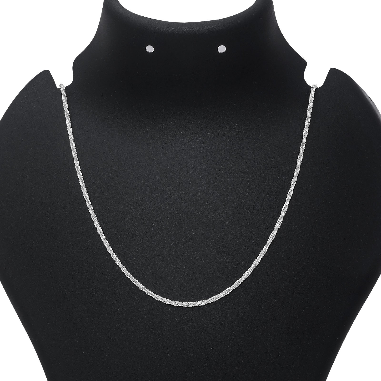 Pure Silver Chain For Women - Luminous Silver Gleam - Tweov Jewels