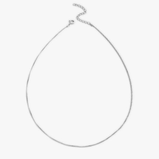 Silver Twisted Rope Chain - Tweov Jewels