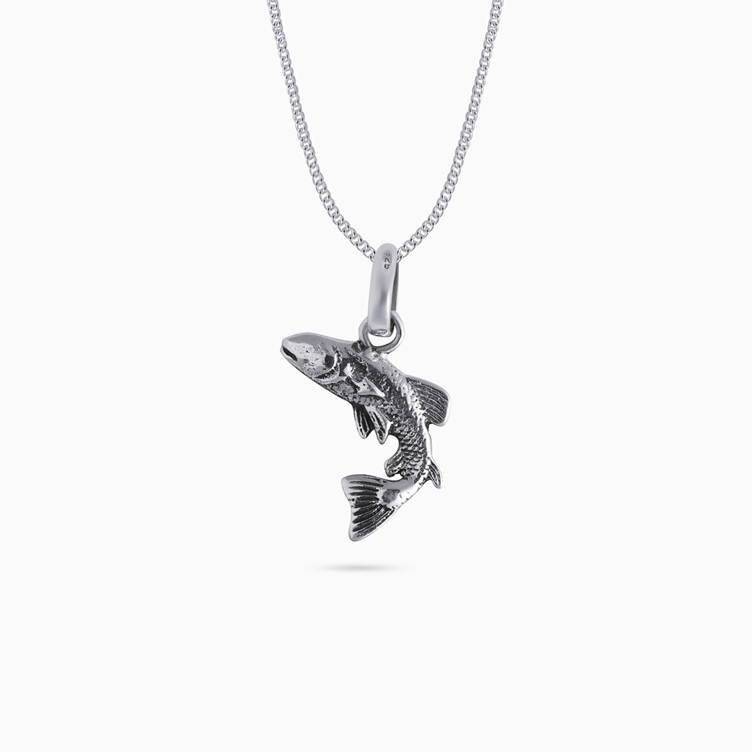 Pure Silver Pendant- Sterling With Dolphin Dollar - Tweov Jewels