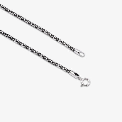 Handcrafted Silver Chain Bracelet