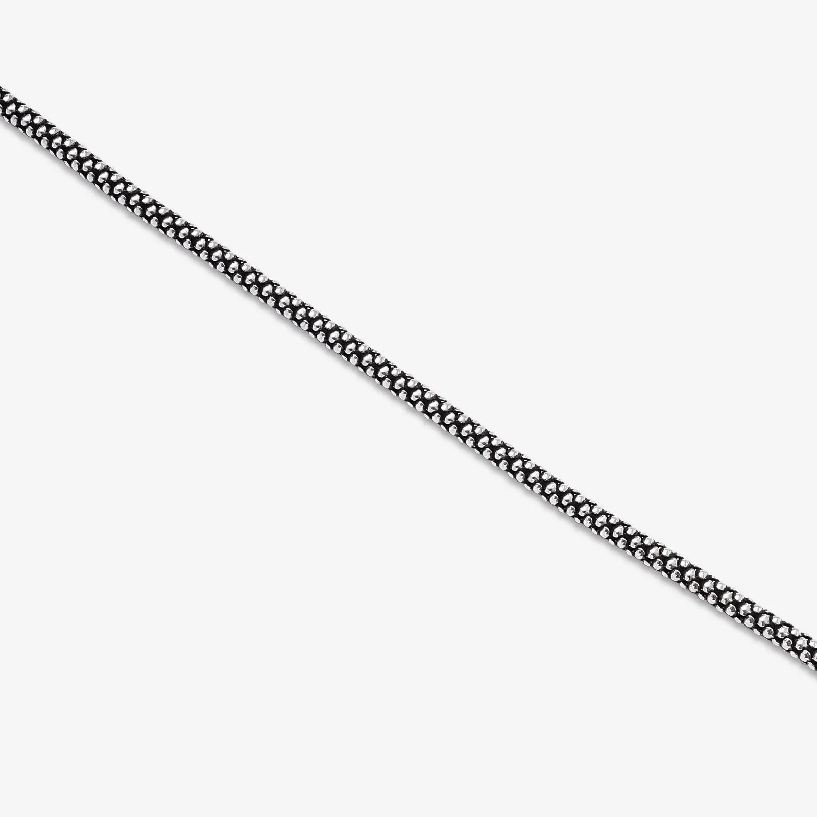Handcrafted Silver Chain Bracelet