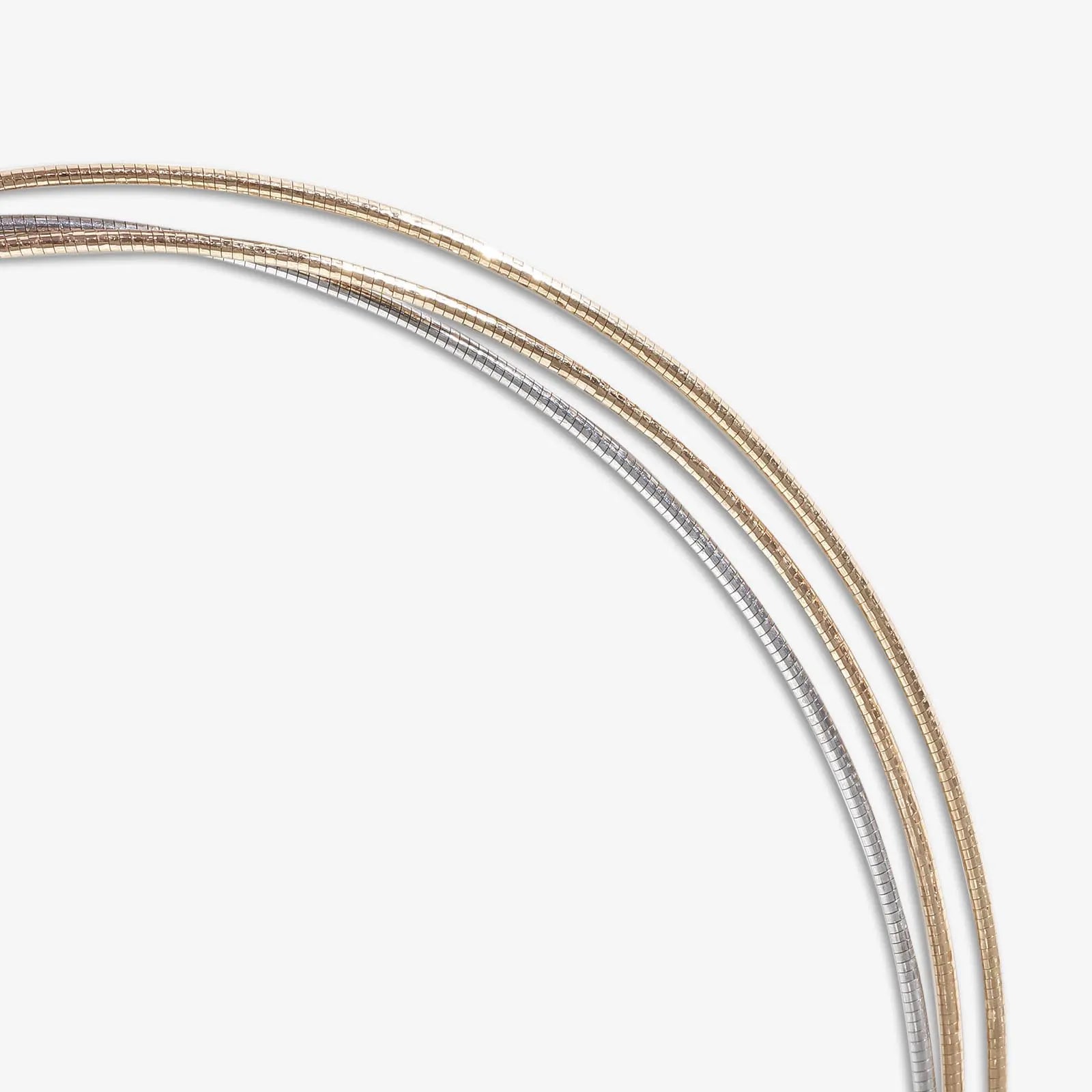 Three Layer Toned Silver Chain Anklet - Tweov Jewels