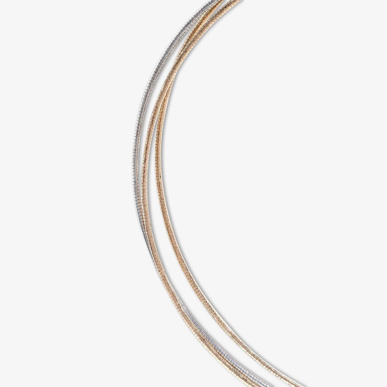 Three Layer Toned Silver Chain Anklet - Tweov Jewels