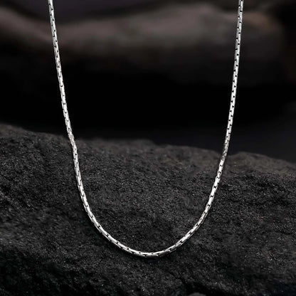 Designer Silver Box Chain - Tweov Jewels
