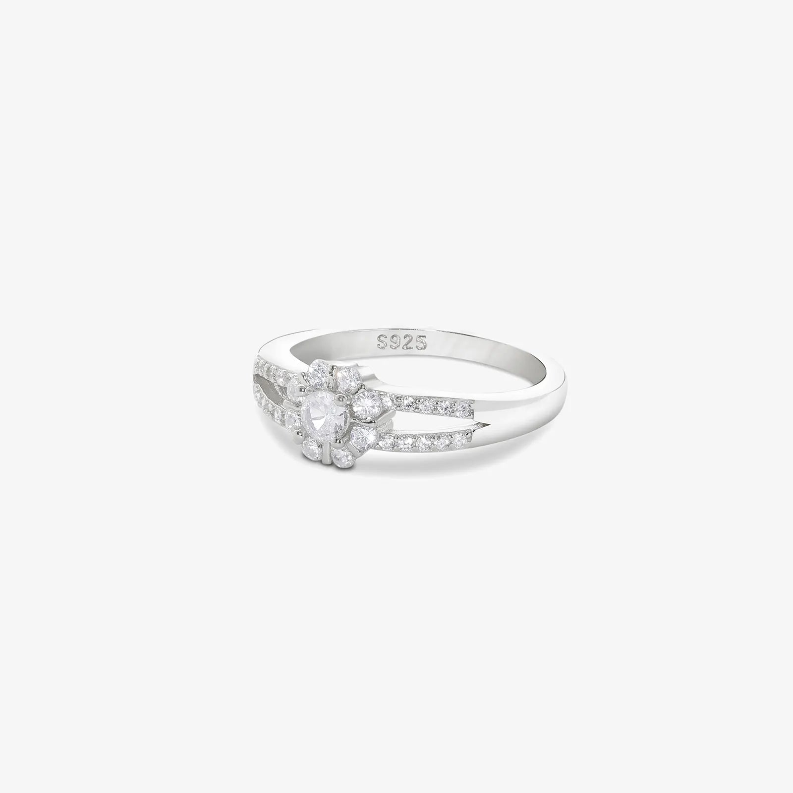 Twin Band Silver Ring for Women - Tweov Jewels