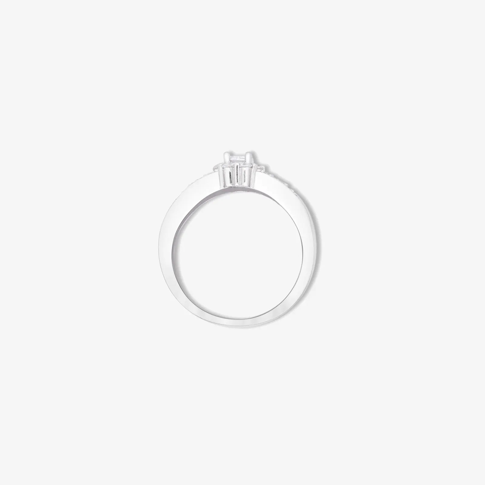 Twin Band Silver Ring for Women - Tweov Jewels