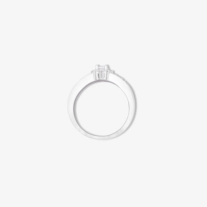 Twin Band Silver Ring for Women - Tweov Jewels