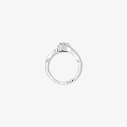 Pure Silver Ring - Cubic Zirconia Ring for Women