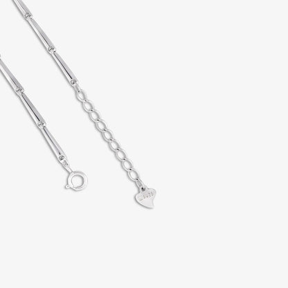 Lucky Four clove 925 Sterling Silver Bracelet