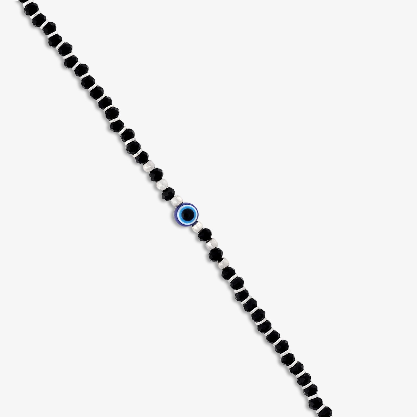 Evil Eye Crystal Bracelet for Women – 925 Sterling Silver