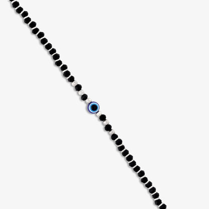 Evil Eye Crystal Bracelet for Women – 925 Sterling Silver