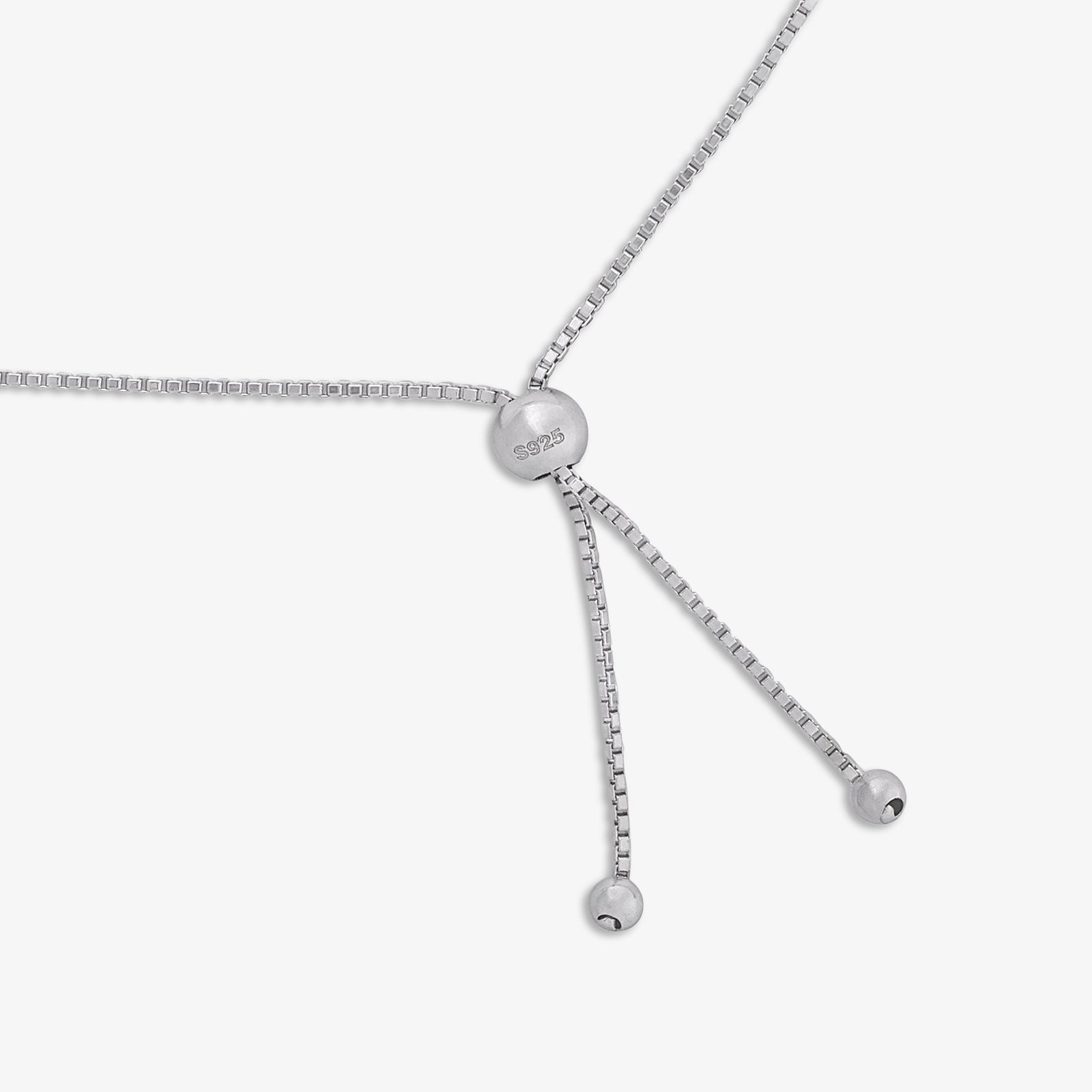 Pure Silver Sun Healing Chakra Chain Barcelet - Tweov Jewels