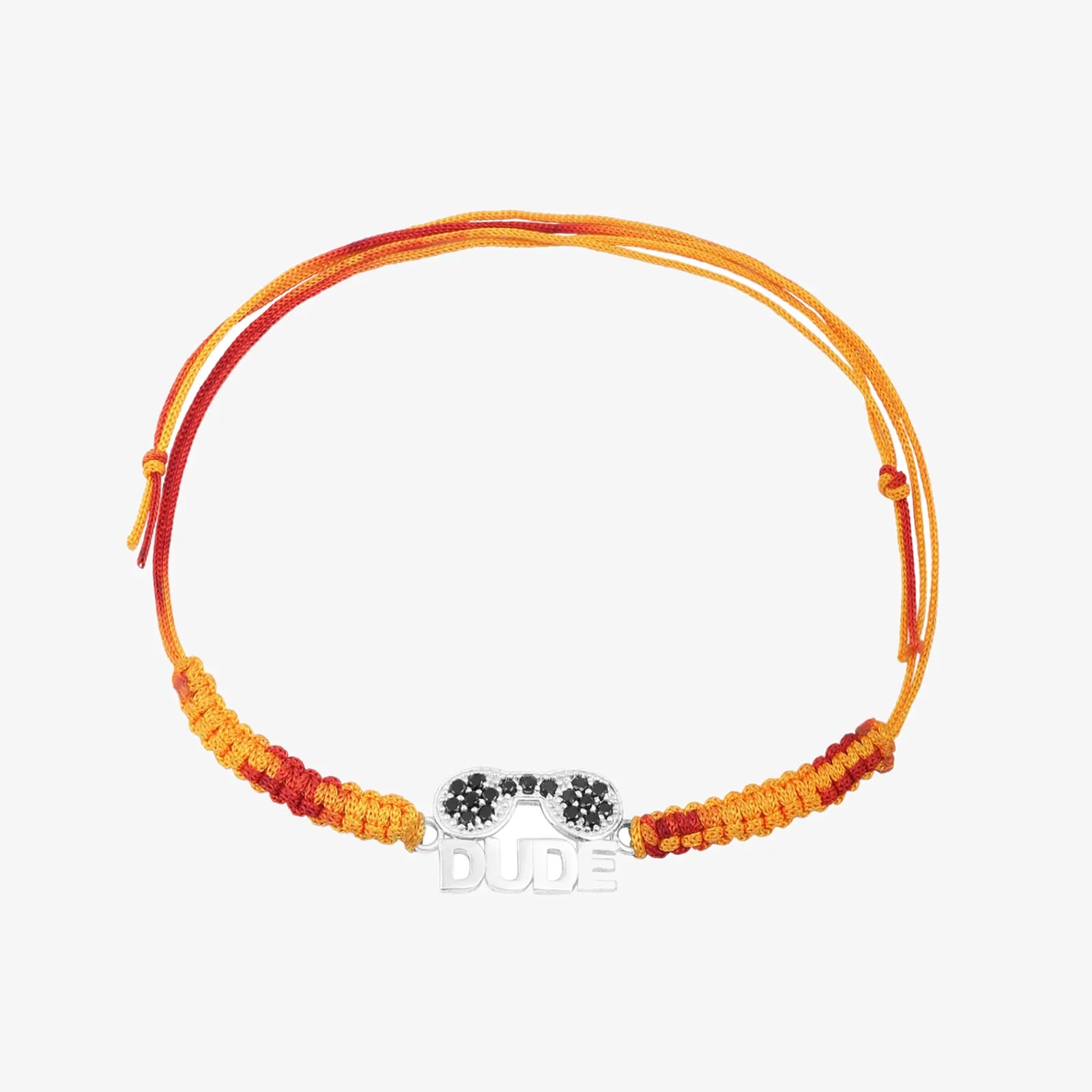 Dude Silver Rakhi for Brother