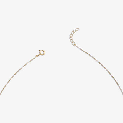 Pure Silver Necklace - Opulent Aurora Rose Gold Pearl Chain