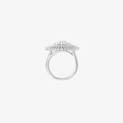 Cubic Zirconia Ring For Women- 925 Sterling Silver