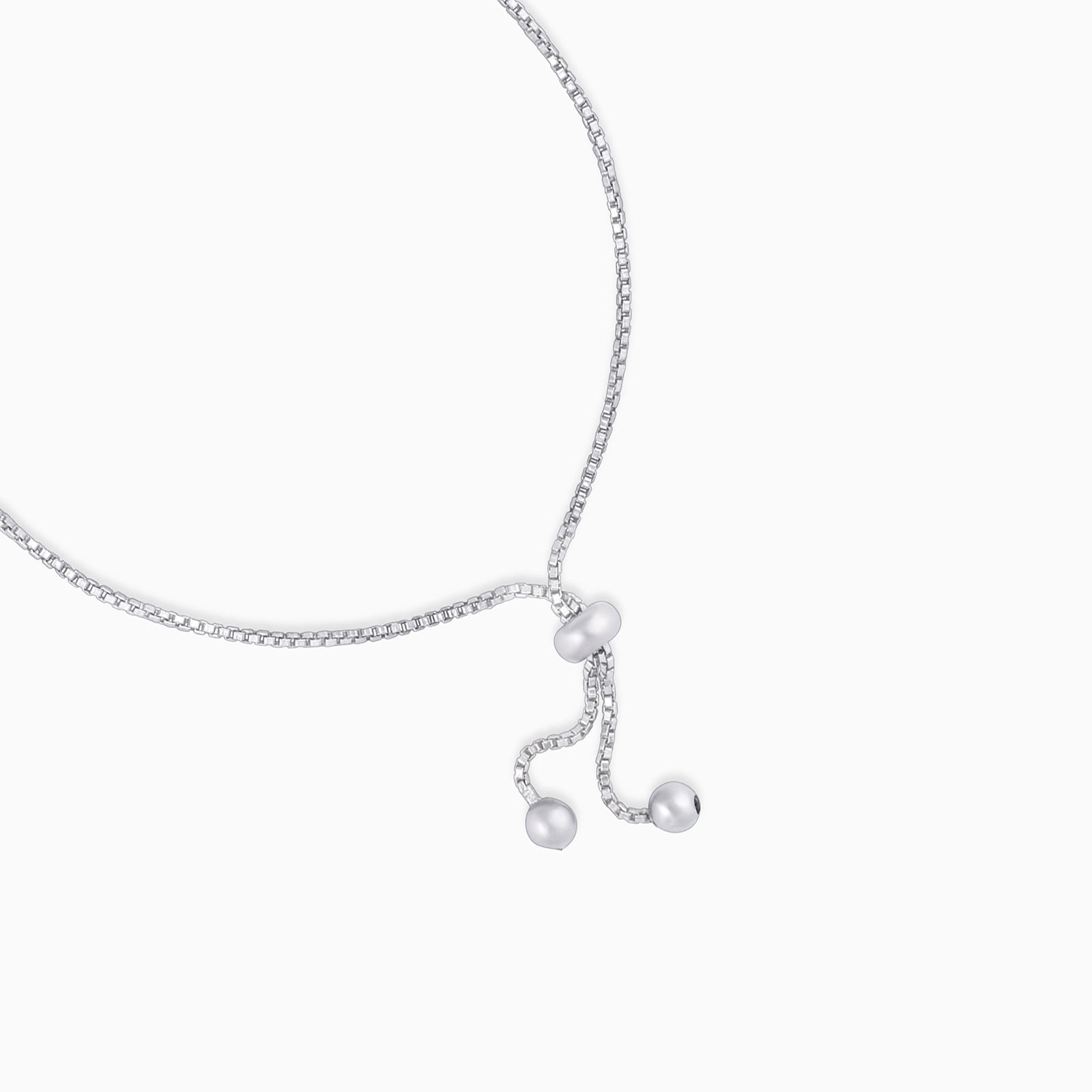 Pure 925 Sterling Silver Designer Infinity Chain Bracelet