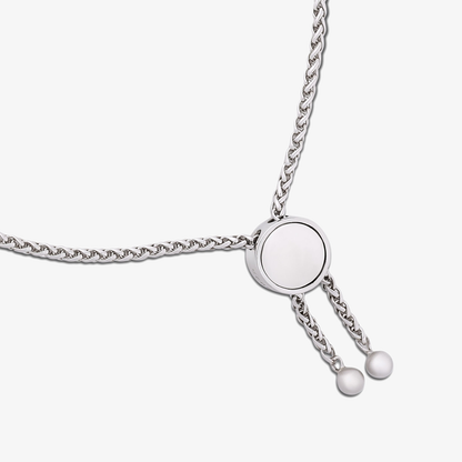 925 Sterling Silver Bracelet With Blue Zircon Stones- For Women