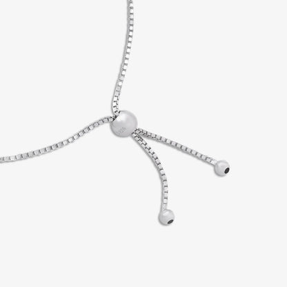 Snowflake Design Silver Bracelet