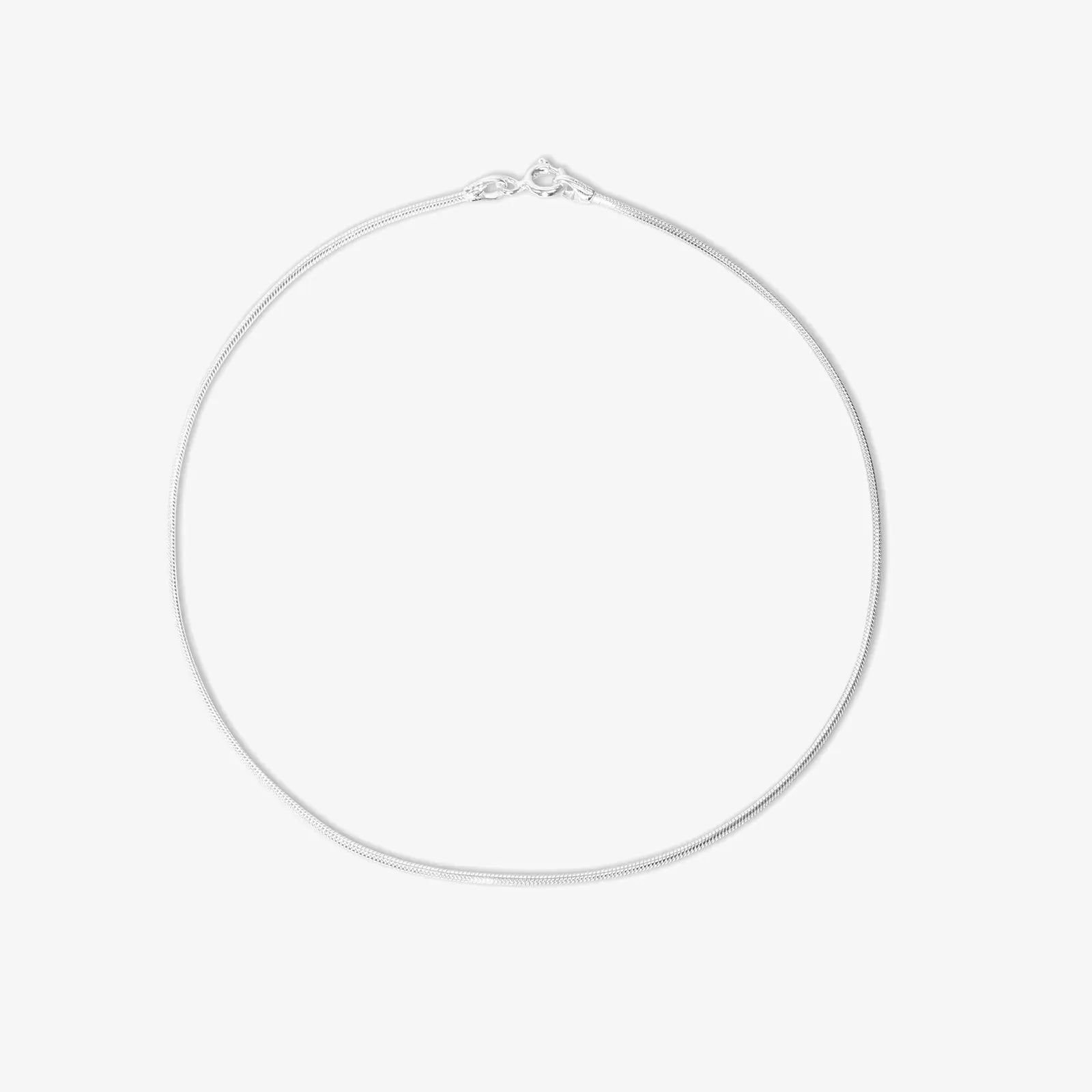 Thin Classic Silver Chain Anklet - Tweov Jewels