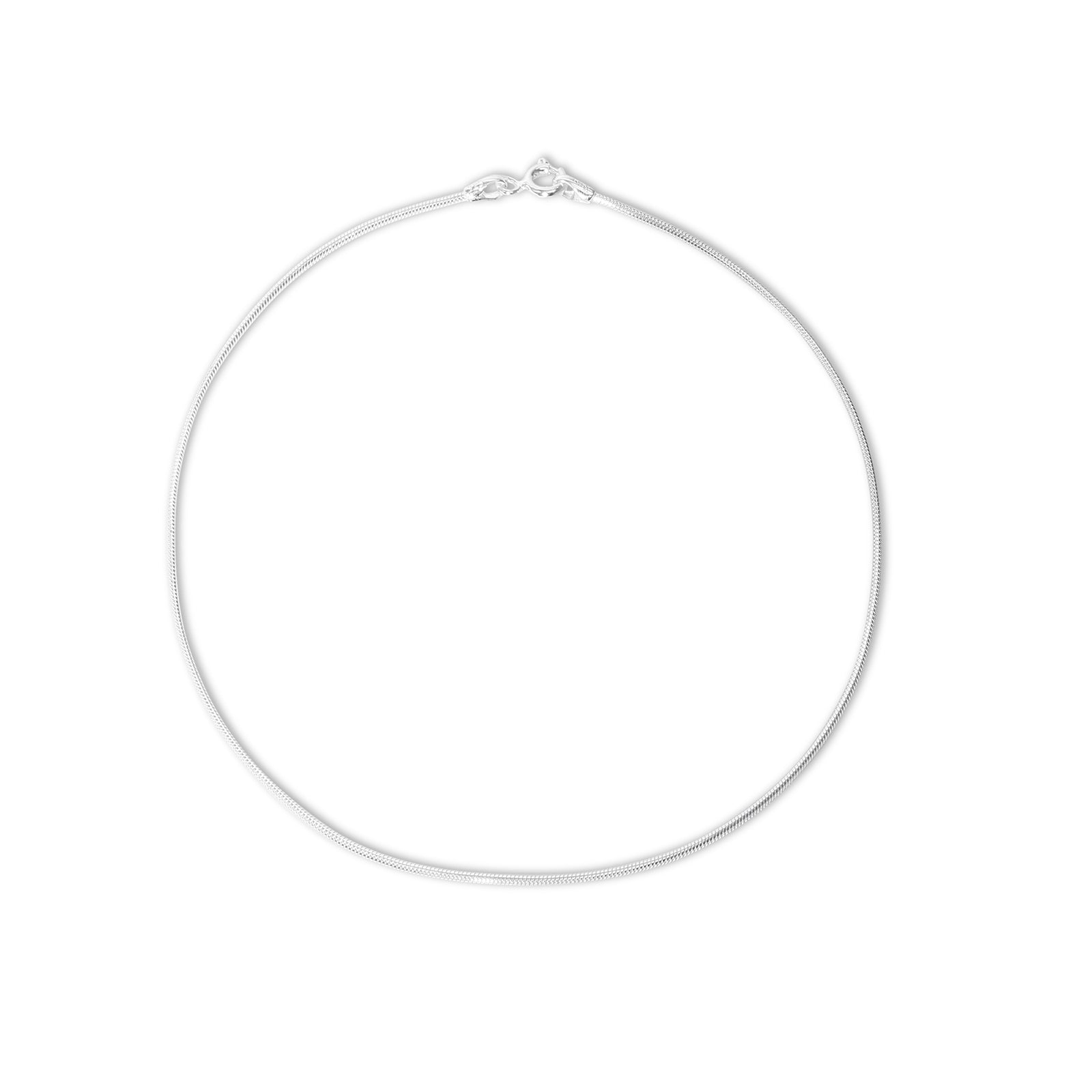 Thin Classic Silver Chain Anklet - Tweov Jewels