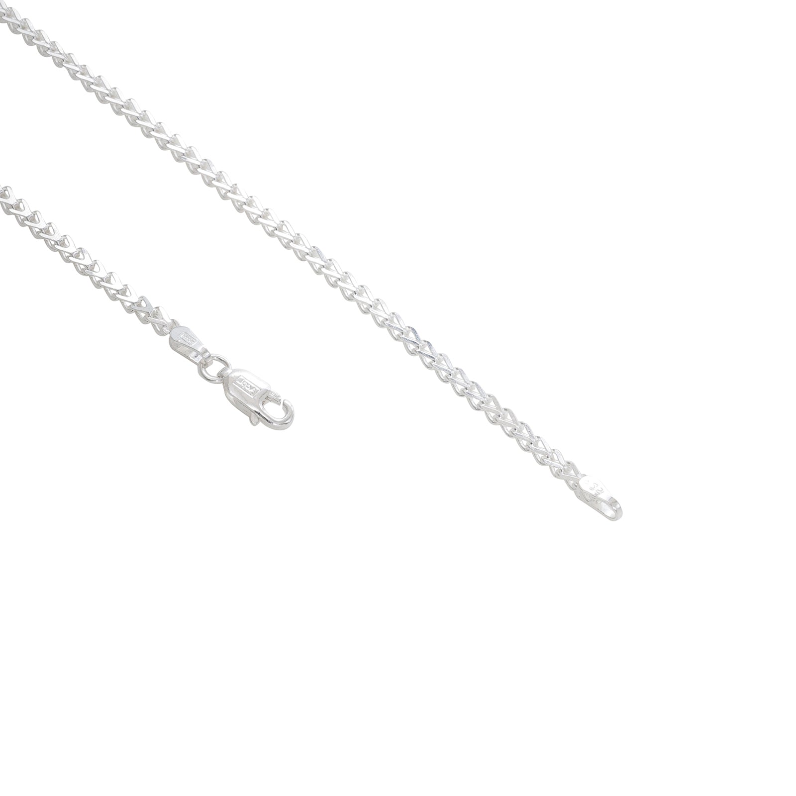 Pure 925 Sterling Silver Thin Rope Chain Anklet for Women