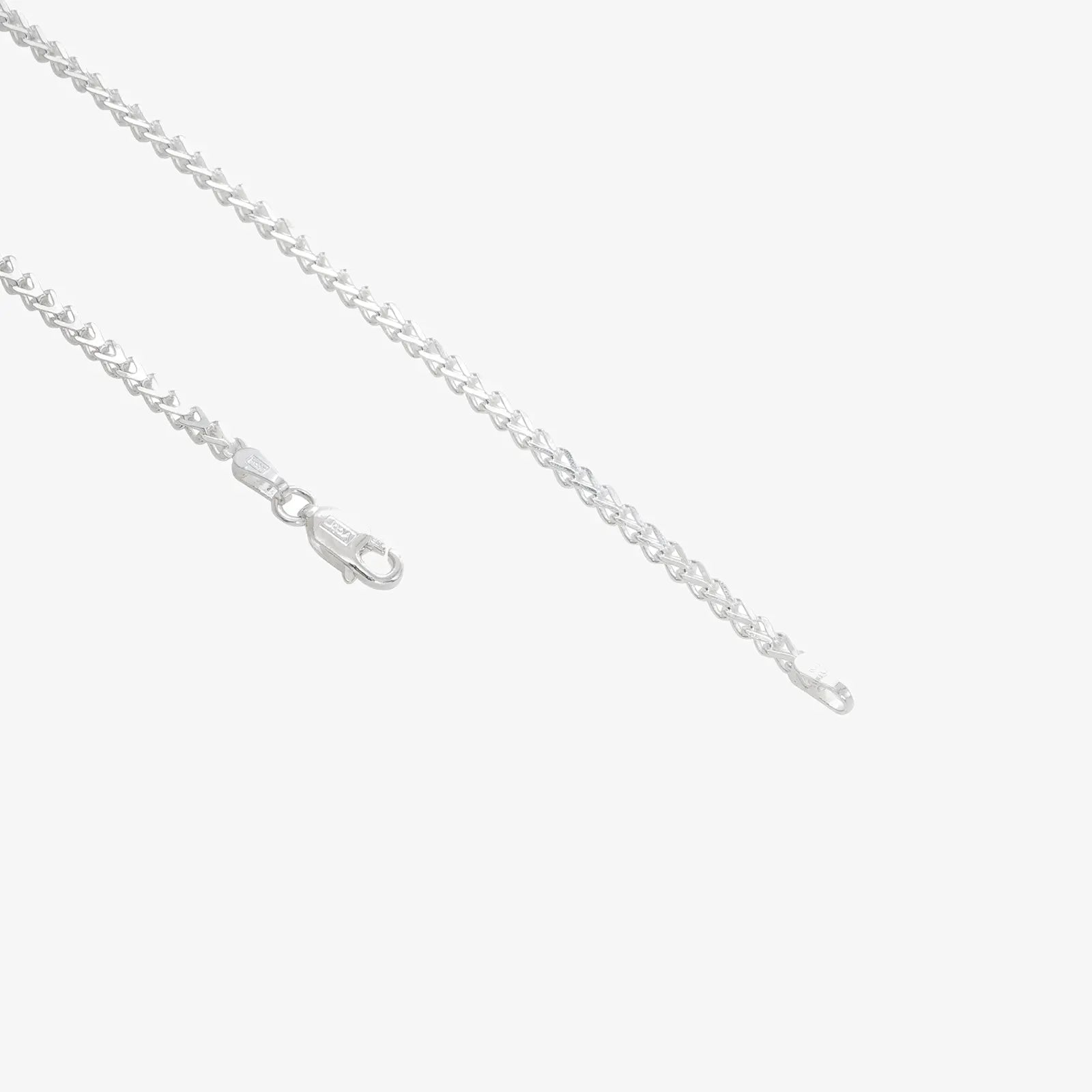 Thin Silver Rope Chain Anklet for Women - Tweov Jewels