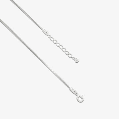 Thin Classic Silver Chain Anklet - Tweov Jewels