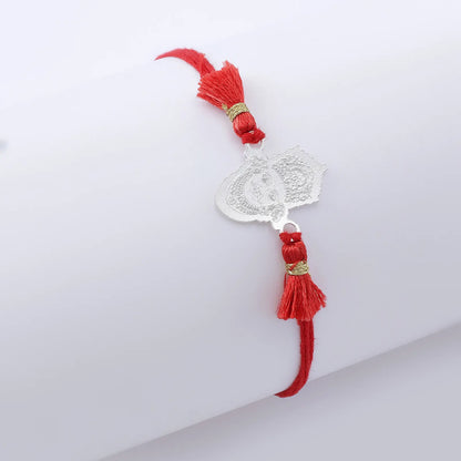 Khatu Shyam Silver Rakhi for Brother (Pack of Three)
