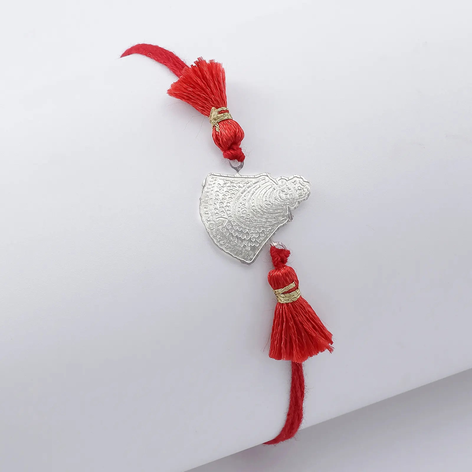 Jai Shri Ram Silver Rakhi for Brother (Pack of Three)