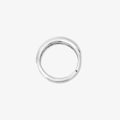 CZ Studded Starlight Silver Ring for Women