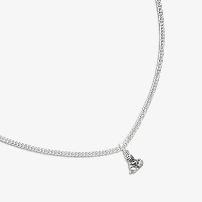 Laddu Gopal Silver Pendant Chain