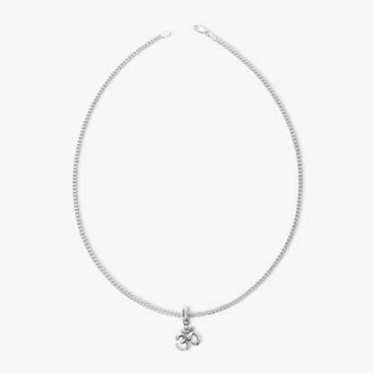 Silver Om Pendant with Spiritual Connection