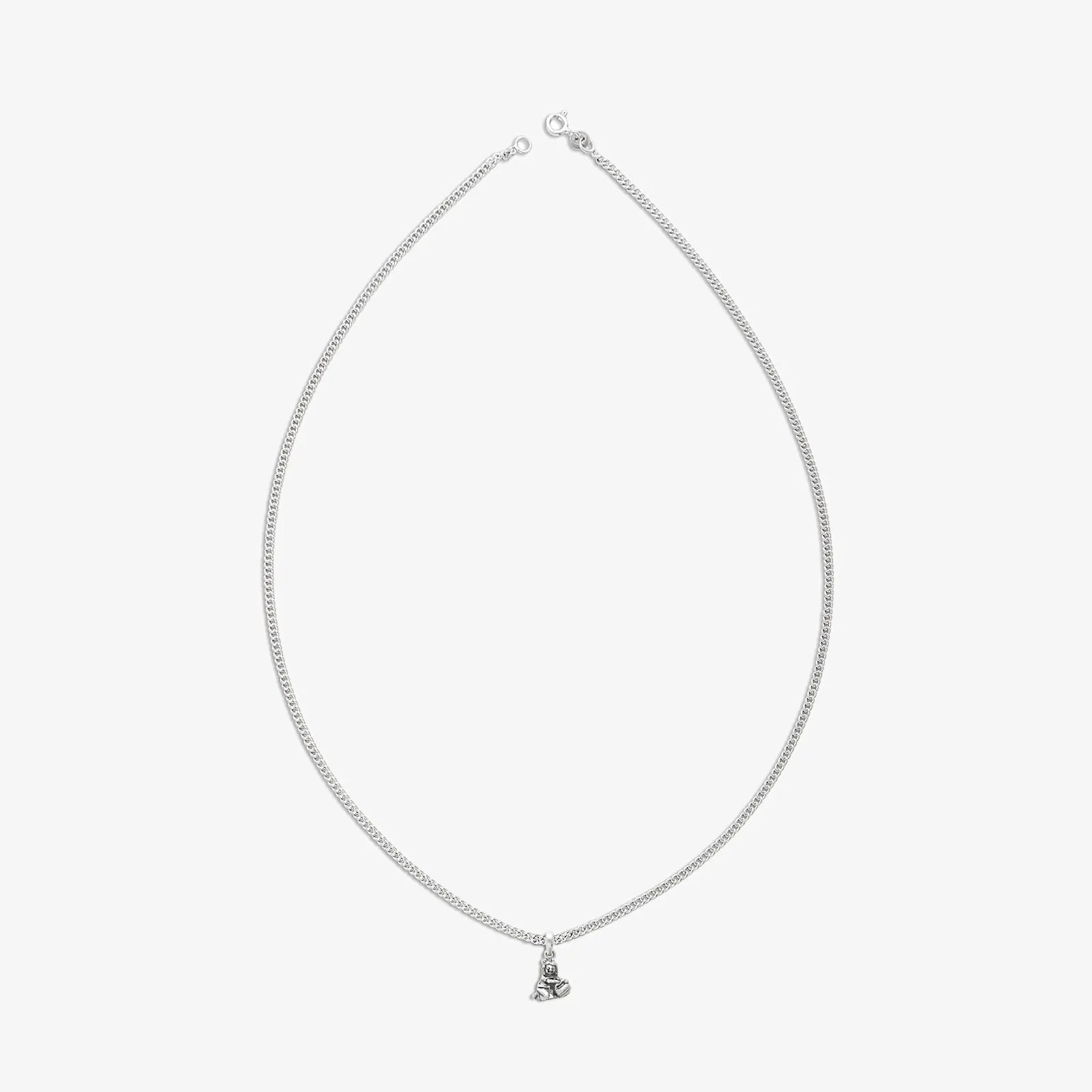Laddu Gopal Silver Pendant Chain