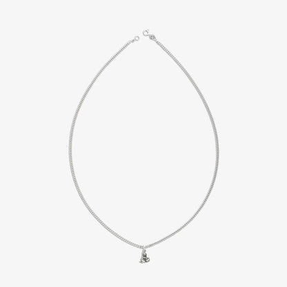 Laddu Gopal Silver Pendant Chain