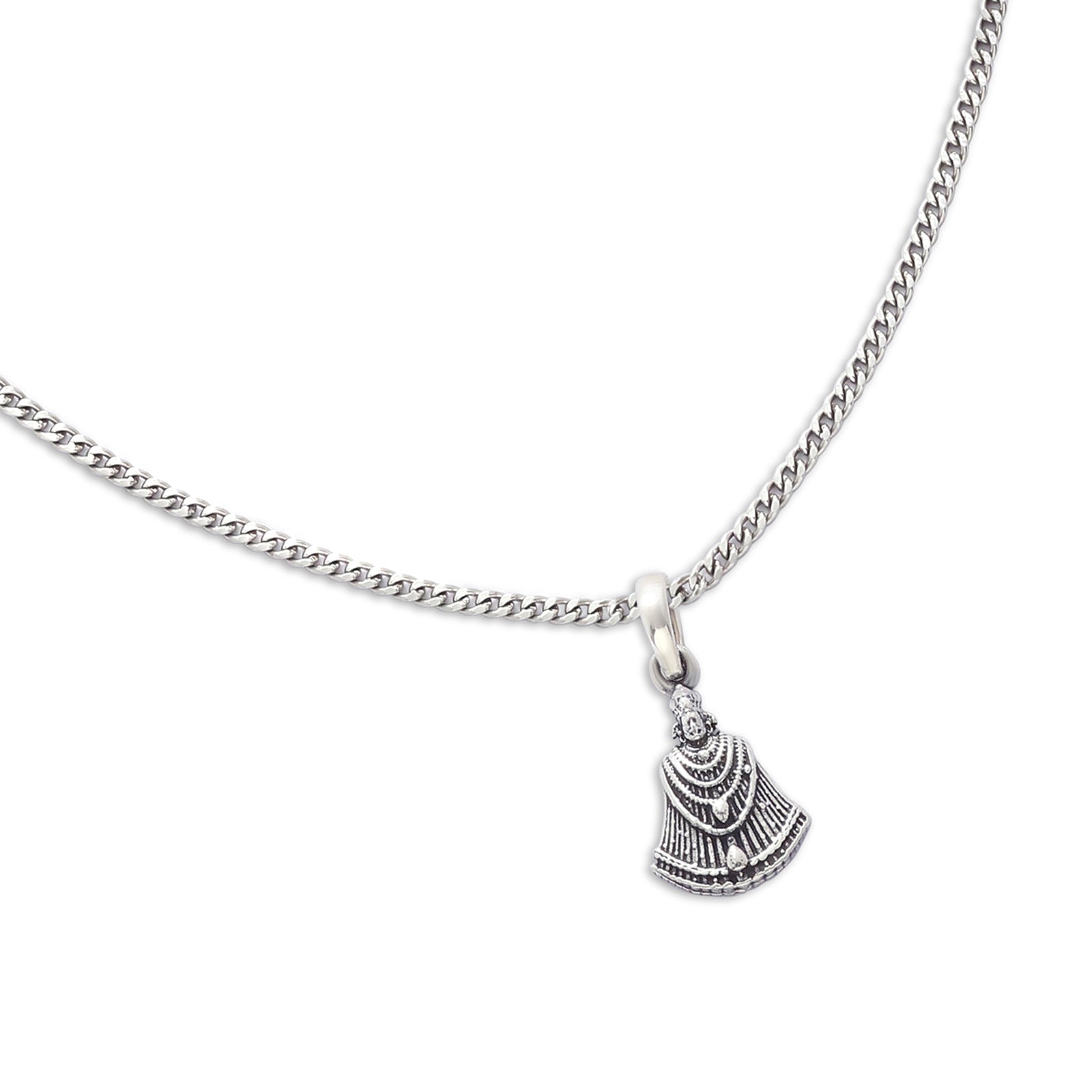 Pure Sterling Silver Khatu Shyam Locket