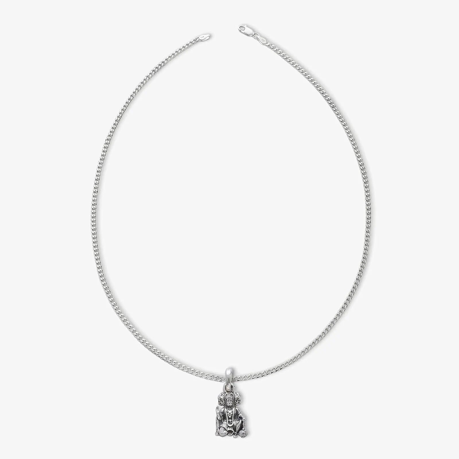Silver Panchmukhi Hanuman ji Kavach Locket