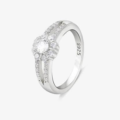 Twin Band Silver Ring for Women - Tweov Jewels