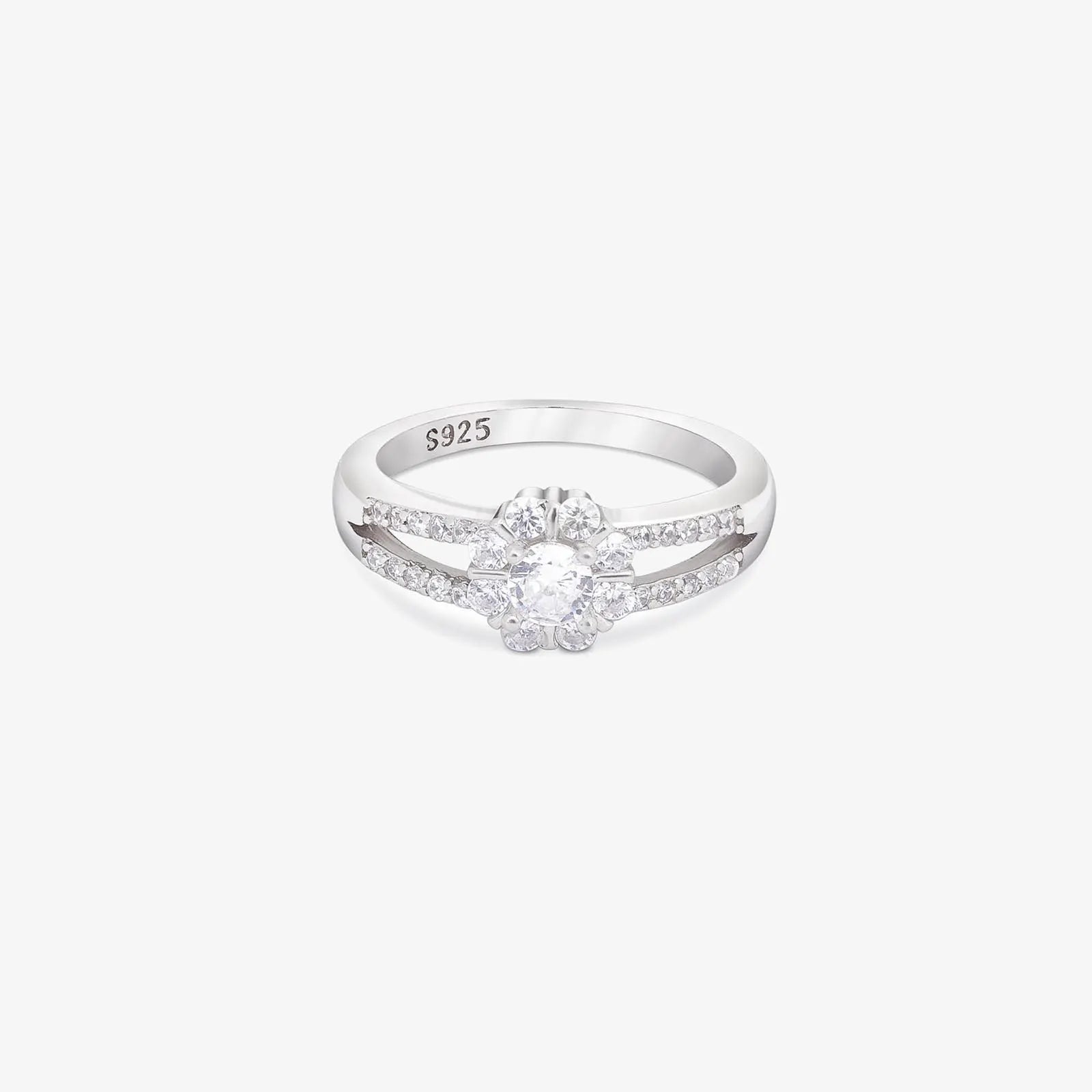 Twin Band Silver Ring for Women - Tweov Jewels