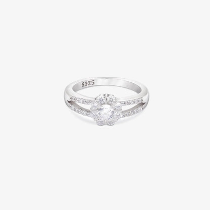 Twin Band Silver Ring for Women - Tweov Jewels