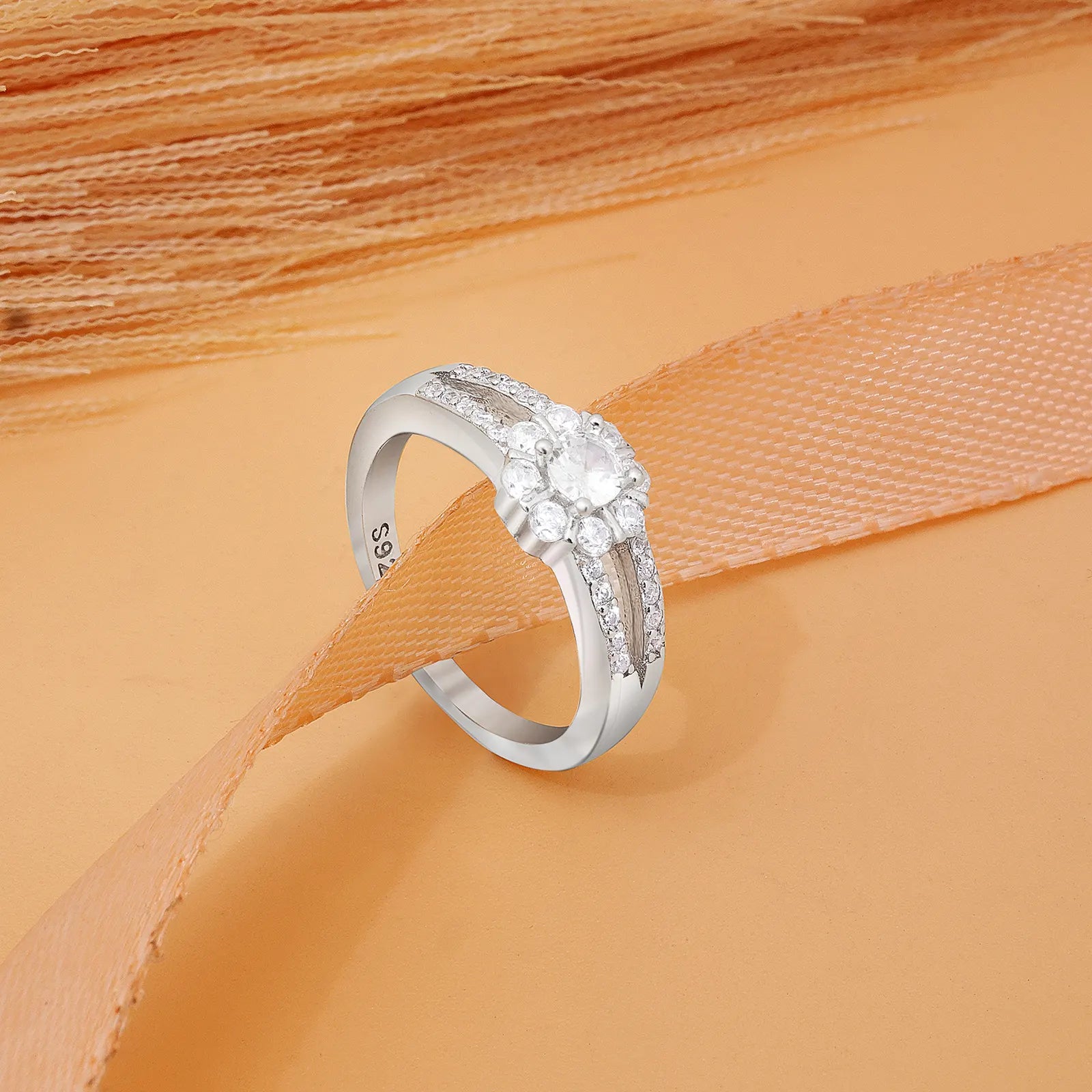 Twin Band Silver Ring for Women - Tweov Jewels