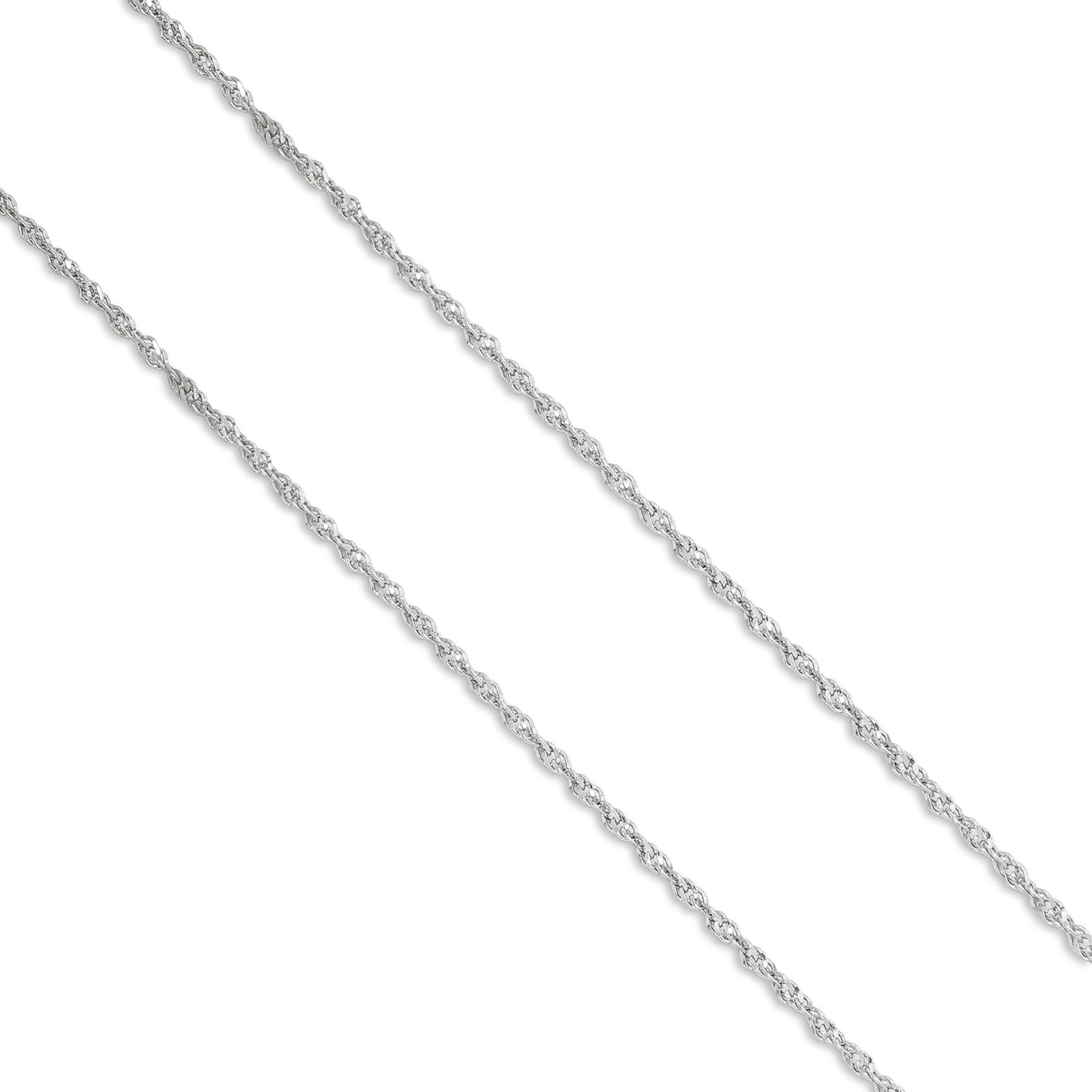 Classic Twisted Silver Anklet for Women - Tweov Jewels