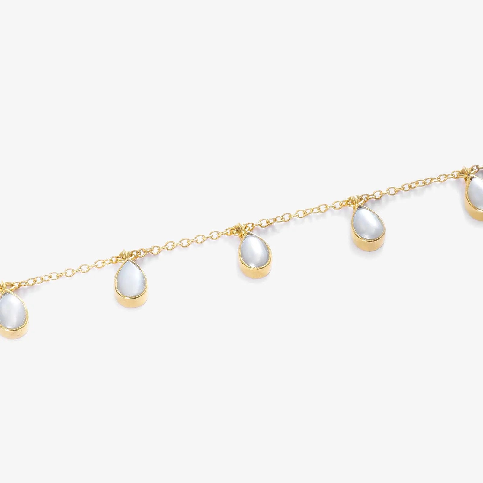 Gold Plated Silver Pearl Bracelet - Tweov Jewels