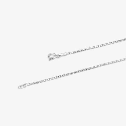 Silver Brick Style Chain