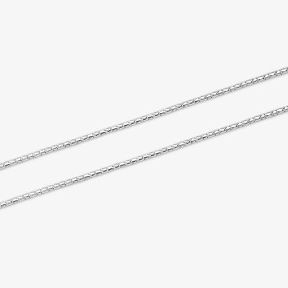 Silver Brick Style Chain
