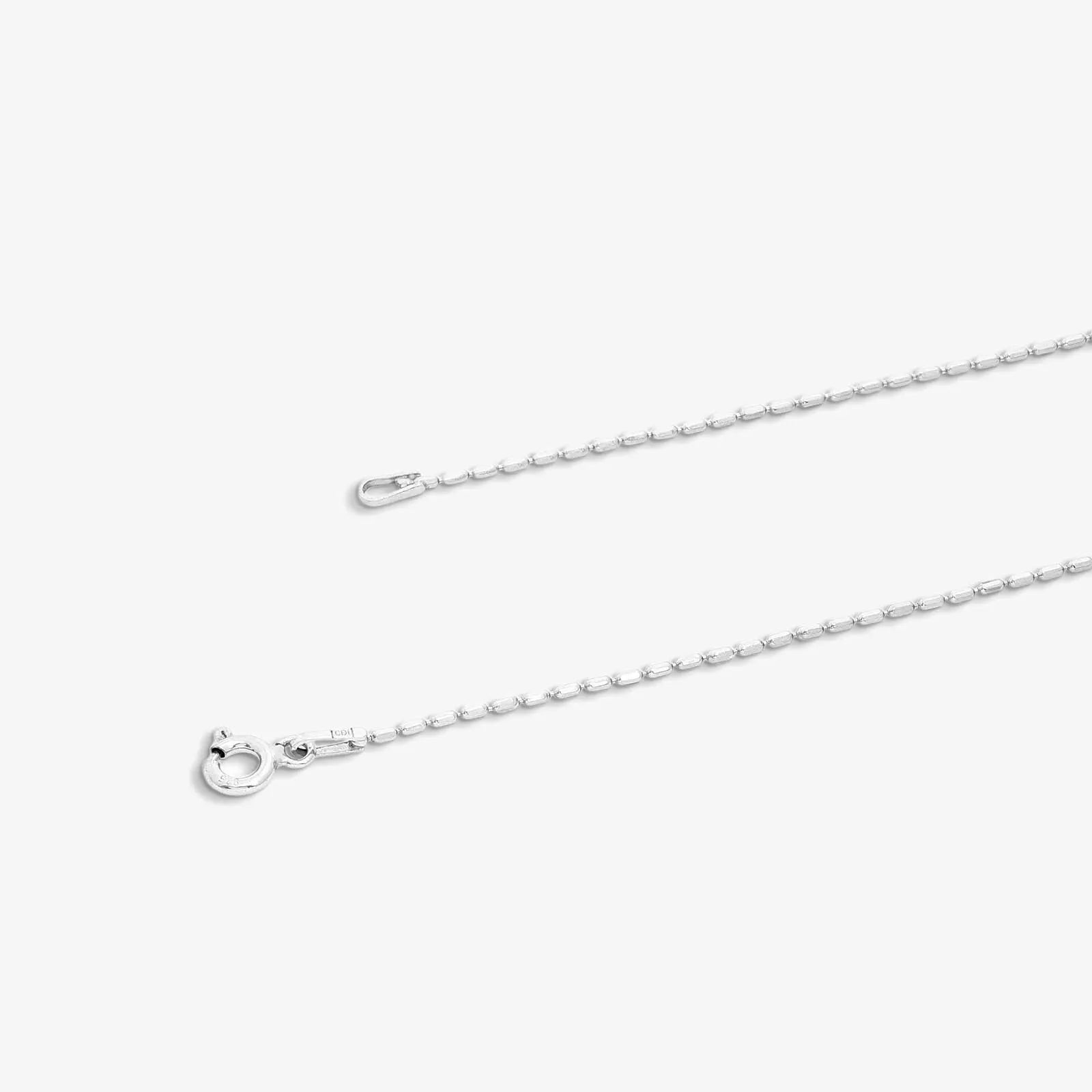 Long Ball Beaded Silver Chain - Tweov Jewels
